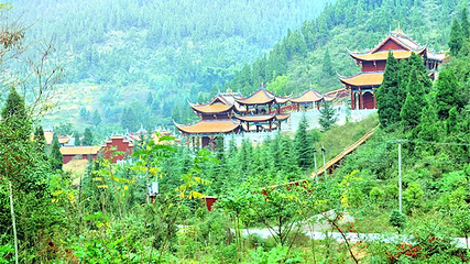 賨人谷景区第 1 张图片