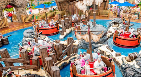 海豚湾-旋转水战