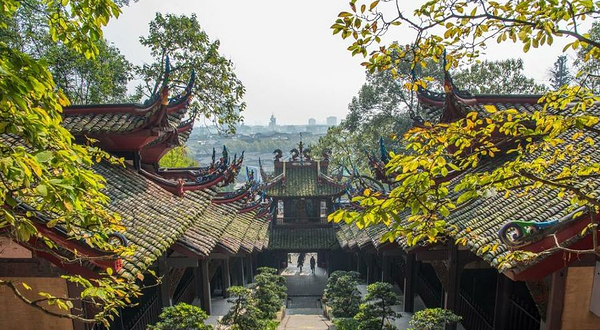 玉垒山公园-城隍庙