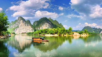 宁明花山岩画景区