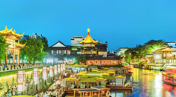 夫子庙秦淮风光带-泮池(贡院街)