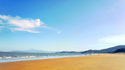 舟山市普陀山风景区-千步大沙第 1 张图片