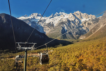 玉龙雪山索道第 4 张图片