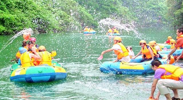 白河漂流