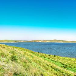 乌拉盖草原九曲湾景区