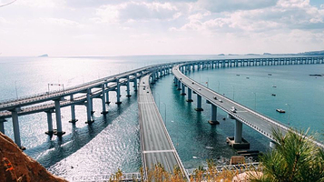 星海跨海大桥最佳观赏点