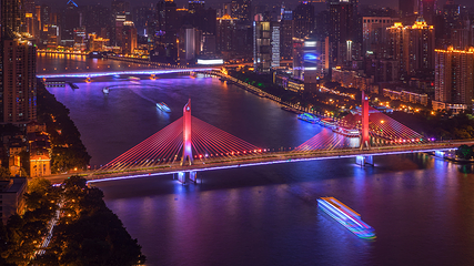 珠江夜游广州塔·中大码头第 5 张图片