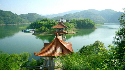 瀛湖翠屏岛第 1 张图片