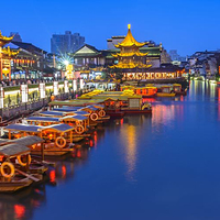 夫子庙秦淮河画舫