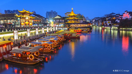 夫子庙秦淮河画舫第 1 张图片