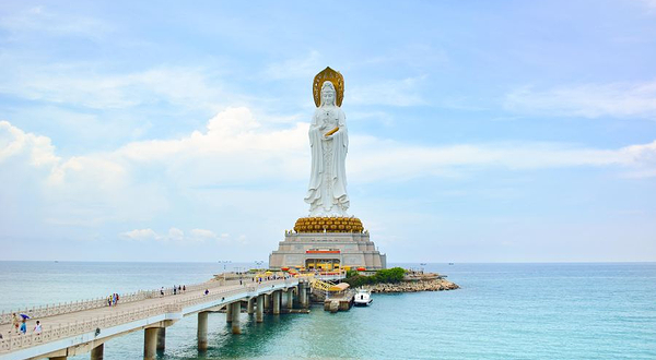 南山海上观音