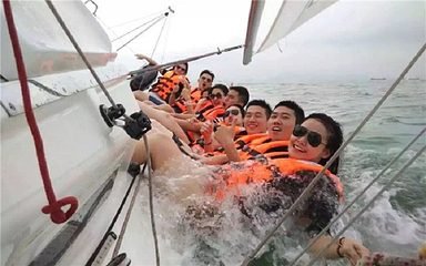 厦门帆迎帆船出海体验第 15 张图片