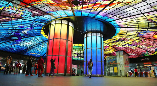 美丽岛站 光之穹顶
