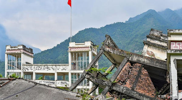 映秀地震遗址