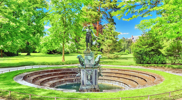 枫丹白露城堡花园