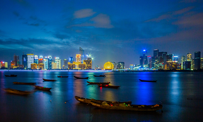 钱塘江夜游第 5 张图片