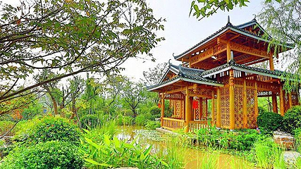 天津南湖绿博园风景区第 1 张图片