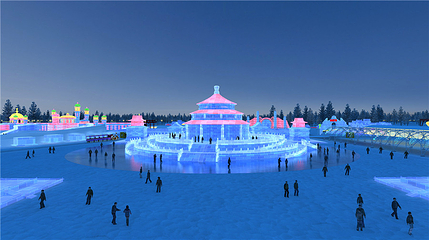 哈尔滨冰雪大世界第 408 张图片
