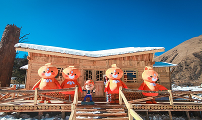 鹧鸪山自然公园滑雪场第 45 张图片