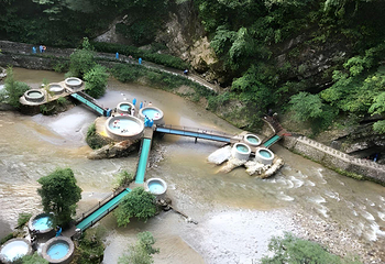 螺髻九十九里温泉瀑布风景区第 50 张图片