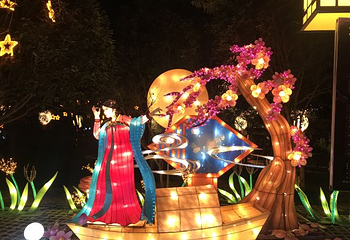 中国秦淮灯会主会场(白鹭洲公园)第 51 张图片