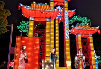 中国秦淮灯会主会场(白鹭洲公园)第 42 张图片