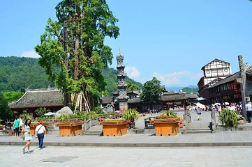 街子古镇第 91 张图片