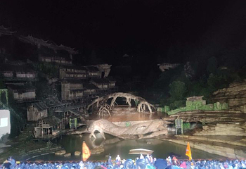 张家界《天门狐仙》实景演出第 125 张图片
