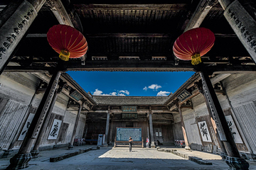 西递古村景区-胡氏宗祠第 2 张图片