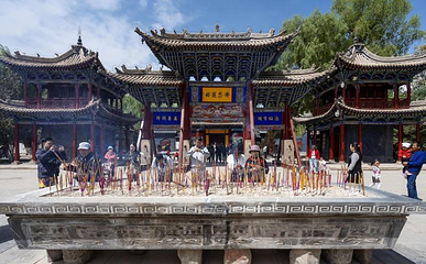 张掖大佛寺第 41 张图片