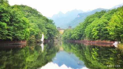 洛阳白云山旅游度假区-白云湖第 1 张图片