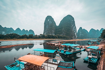 漓江风景区-黄布倒影第 6 张图片