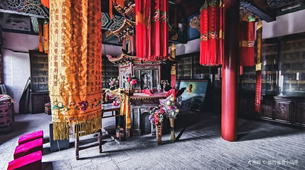 南五台风景名胜区-弥陀古寺第 1 张图片