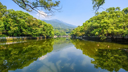 罗浮山风景名胜区朱明洞景区-白莲湖第 1 张图片