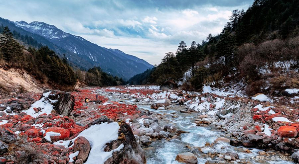 海螺沟冰川森林公园-雅家埂红石滩