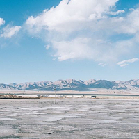 茶卡盐湖观景点
