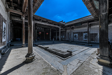 西递古村景区-胡氏宗祠第 3 张图片