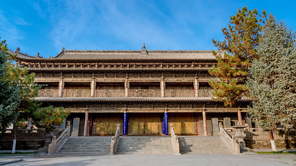 张掖大佛寺第 5 张图片