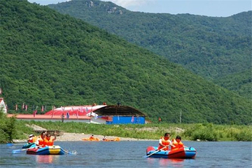 苇河三道冲河漂流第 3 张图片
