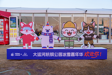 大运河杭钢公园冰雪嘉年华第 10 张图片