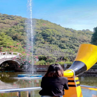 金丝峡风景区高空揽胜