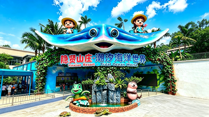 东莞隐贤山庄·潮汐海洋世界第 1 张图片