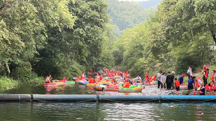 皖南大峡谷激情漂流第 29 张图片