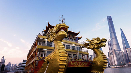 黄浦江游览(十六铺3号码头)第 1 张图片