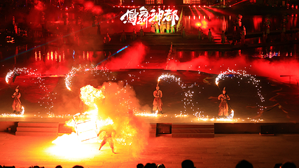 洛阳凤舞神都实景演出第 16 张图片