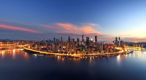 重庆城上天幕乐游观光塔