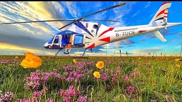 莫尔格勒河直升机游览