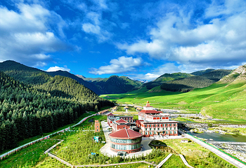 祁连山冰沟河景区第 25 张图片