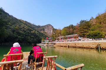仙门奇峡竹筏漂流第 4 张图片