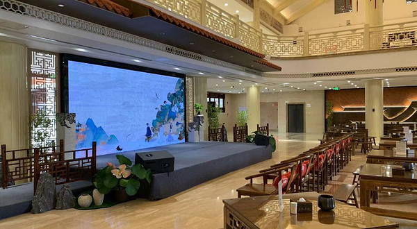 泉州泉山路提线木偶表演